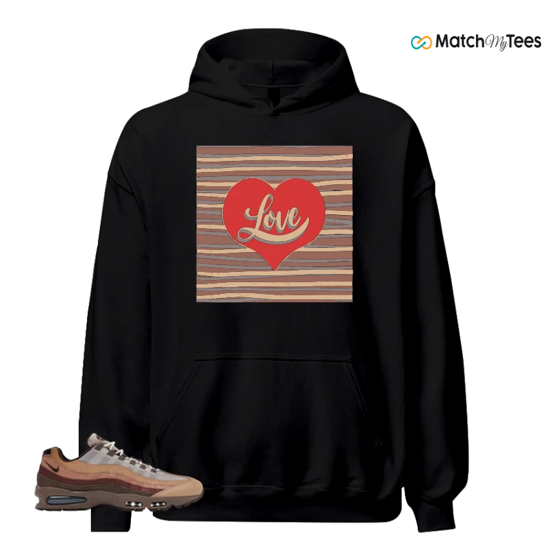 NIKE AIR MAX 95 OREGON DUCKS LUMBER YARD SNEAKER Matching Tees hoodie