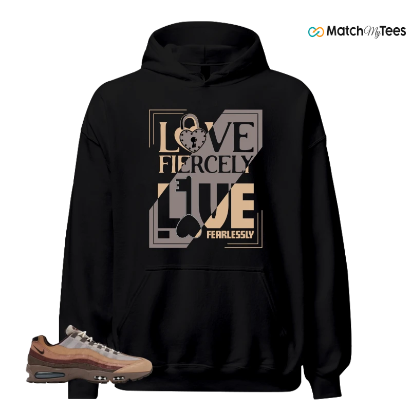 NIKE AIR MAX 95 OREGON DUCKS LUMBER YARD SNEAKER Matching Tees hoodie