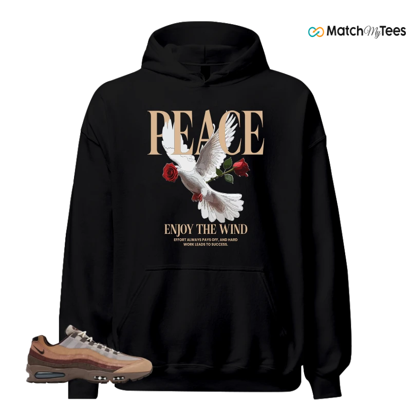 NIKE AIR MAX 95 OREGON DUCKS LUMBER YARD SNEAKER Matching Tees hoodie