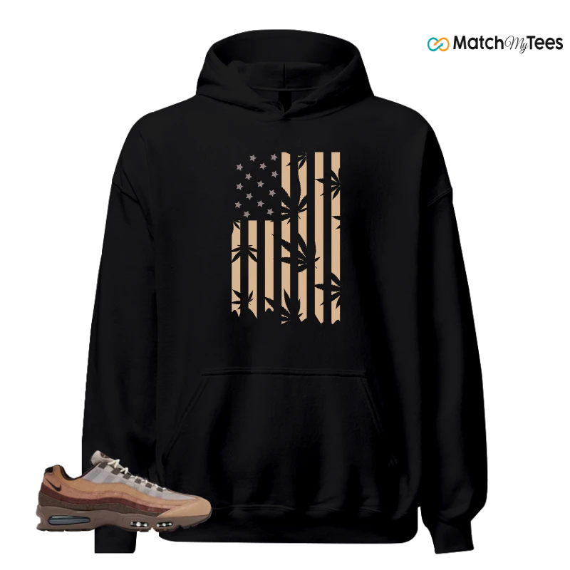 NIKE AIR MAX 95 OREGON DUCKS LUMBER YARD SNEAKER Matching Tees hoodie