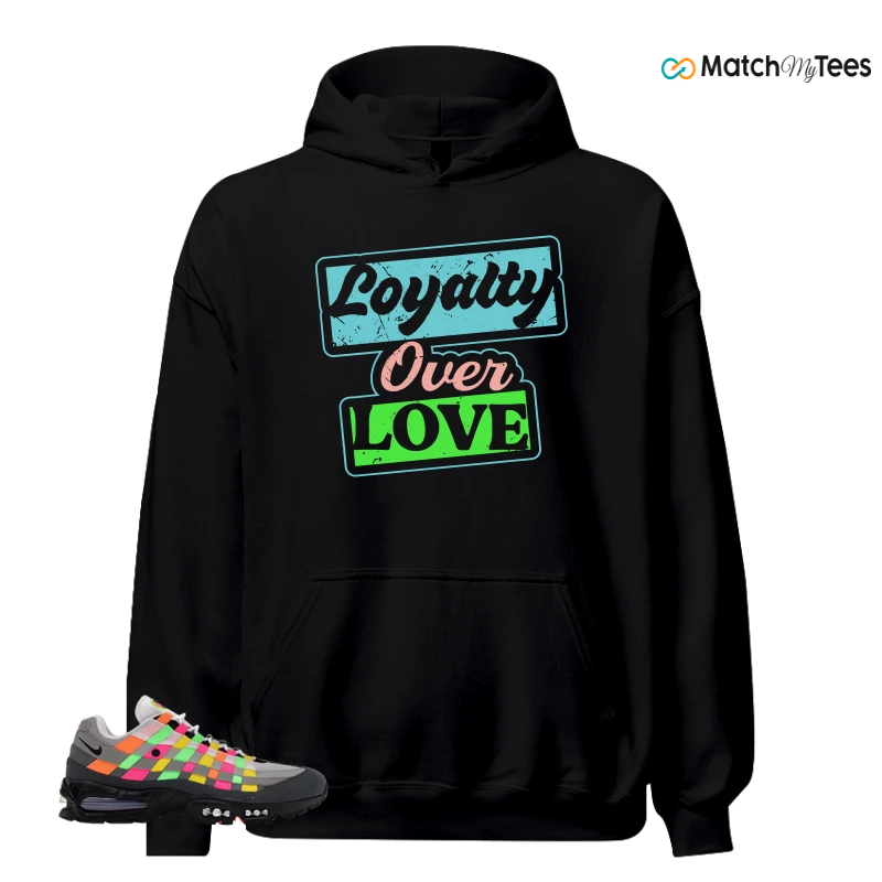 NIKE AIR MAX 95 WOVEN MULTI SNEAKER/WHITE/PEARL GREY/LIGHT CHARCOAL GREY/HYPER PINK/GREEN STRIKE matching Hoodie