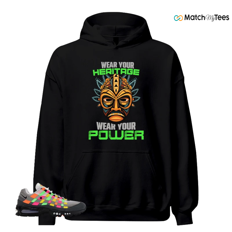 NIKE AIR MAX 95 WOVEN MULTI SNEAKER Matching Tees hoodie