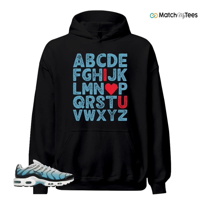 NIKE AIR MAX PLUS ICE (GS) SNEAKER Matching Tees hoodie