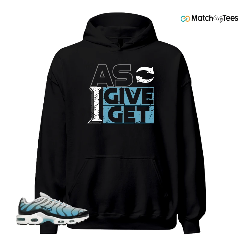 NIKE AIR MAX PLUS ICE (GS) SNEAKER Matching Tees hoodie