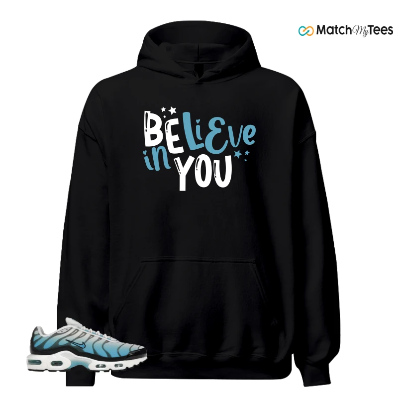 NIKE AIR MAX PLUS ICE (GS) SNEAKER Matching Tees hoodie