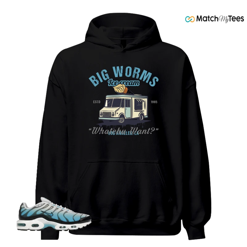 NIKE AIR MAX PLUS ICE (GS) SNEAKER Matching Tees hoodie