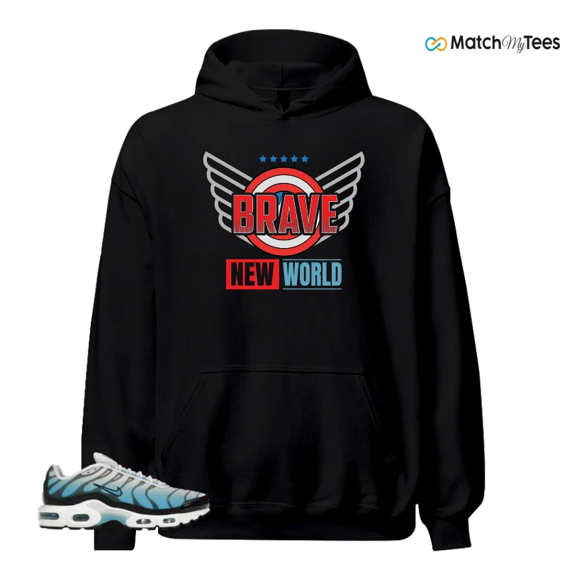 NIKE AIR MAX PLUS ICE (GS) SNEAKER Matching Tees hoodie
