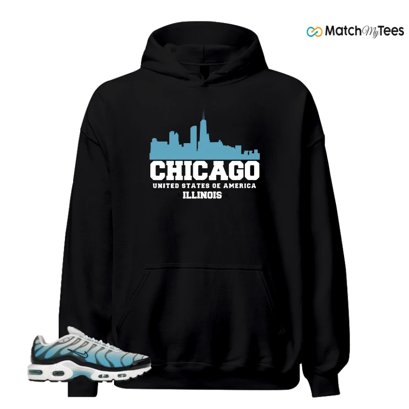 NIKE AIR MAX PLUS ICE (GS) SNEAKER Matching Tees hoodie