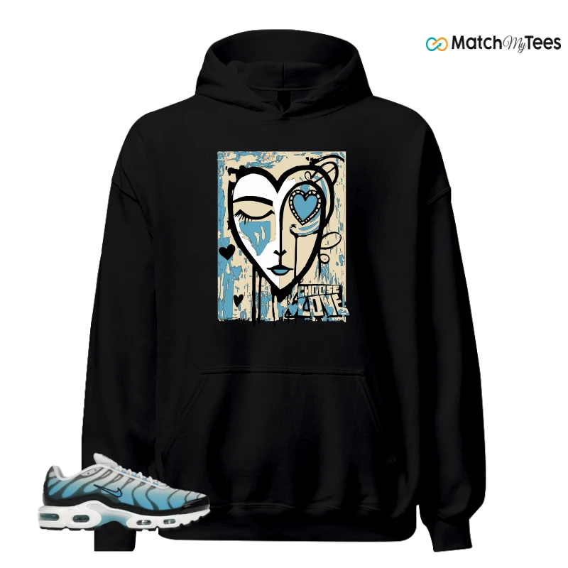 NIKE AIR MAX PLUS ICE (GS) SNEAKER Matching Tees hoodie