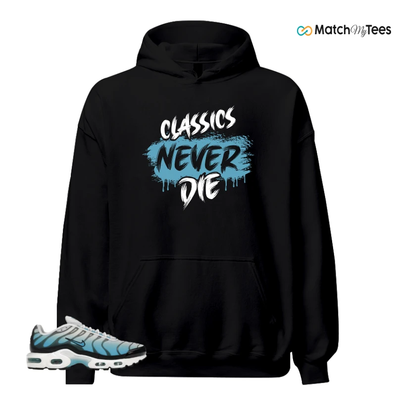 NIKE AIR MAX PLUS ICE (GS) SNEAKER Matching Tees hoodie