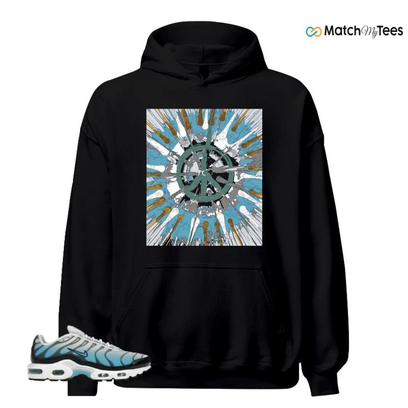 NIKE AIR MAX PLUS ICE (GS) SNEAKER Matching Tees hoodie
