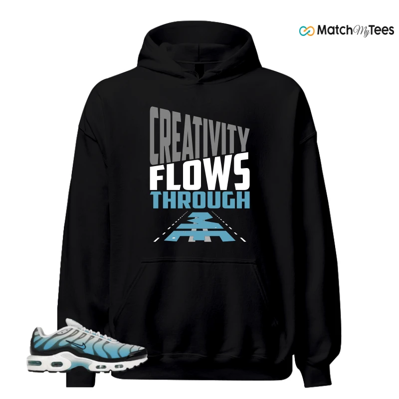 NIKE AIR MAX PLUS ICE (GS) SNEAKER Matching Tees hoodie
