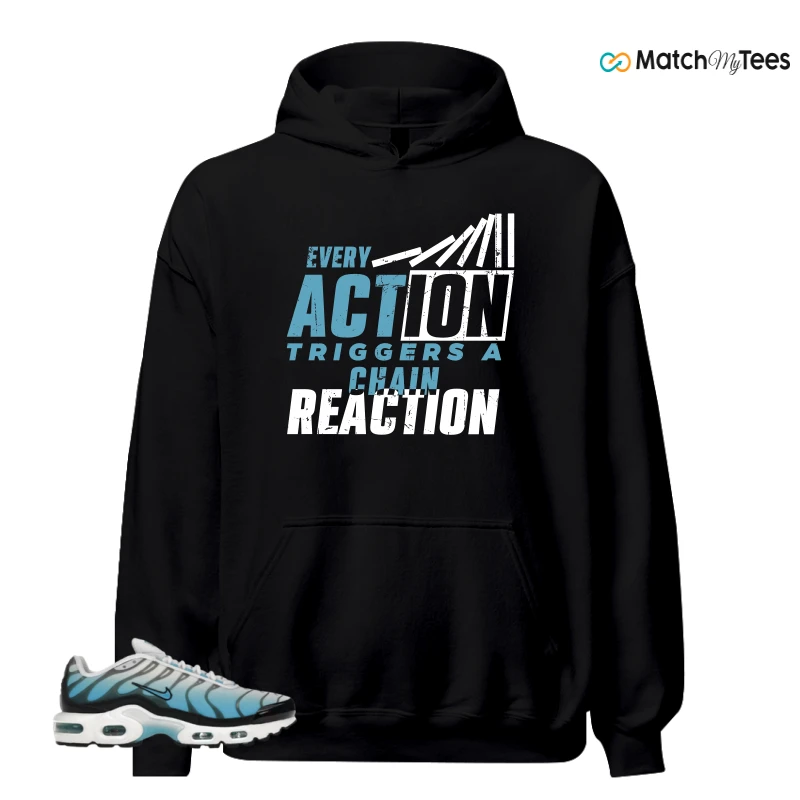 NIKE AIR MAX PLUS ICE (GS) SNEAKER Matching Tees hoodie
