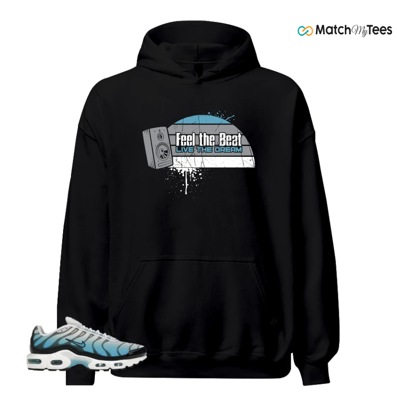 NIKE AIR MAX PLUS ICE (GS) SNEAKER Matching Tees hoodie
