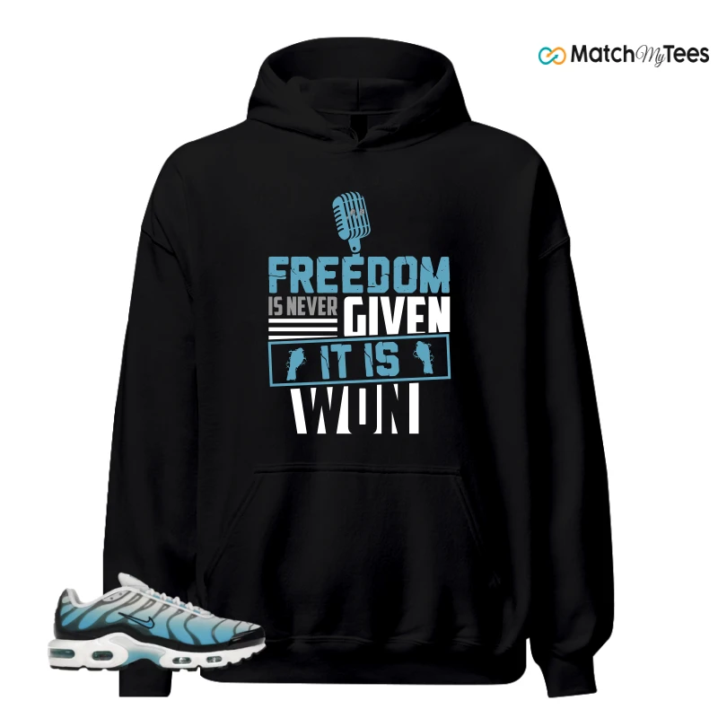 NIKE AIR MAX PLUS ICE (GS) SNEAKER Matching Tees hoodie