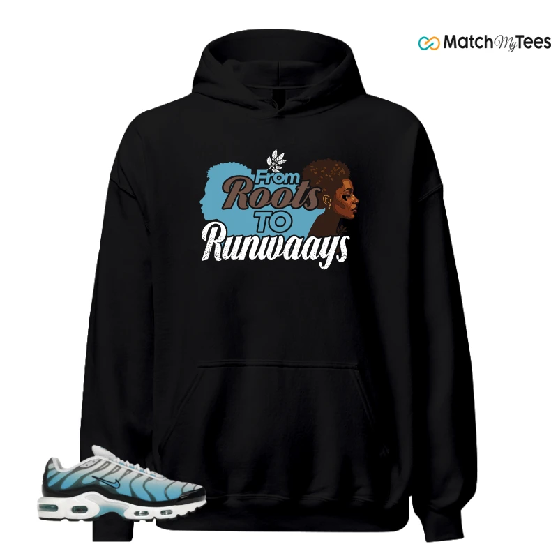 NIKE AIR MAX PLUS ICE (GS) SNEAKER Matching Tees hoodie
