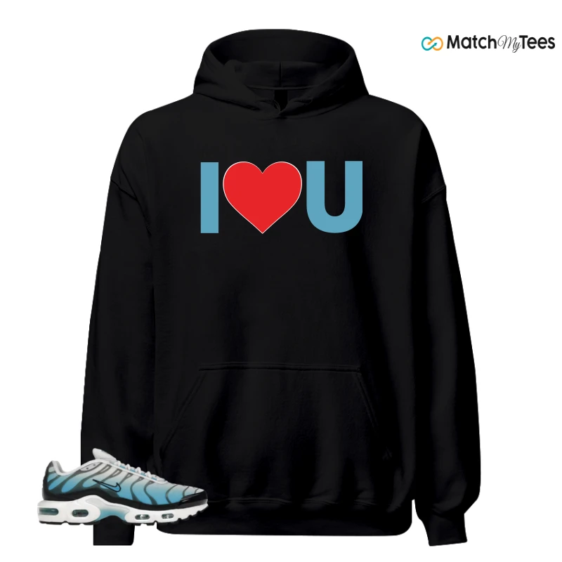 NIKE AIR MAX PLUS ICE (GS) SNEAKER Matching Tees hoodie