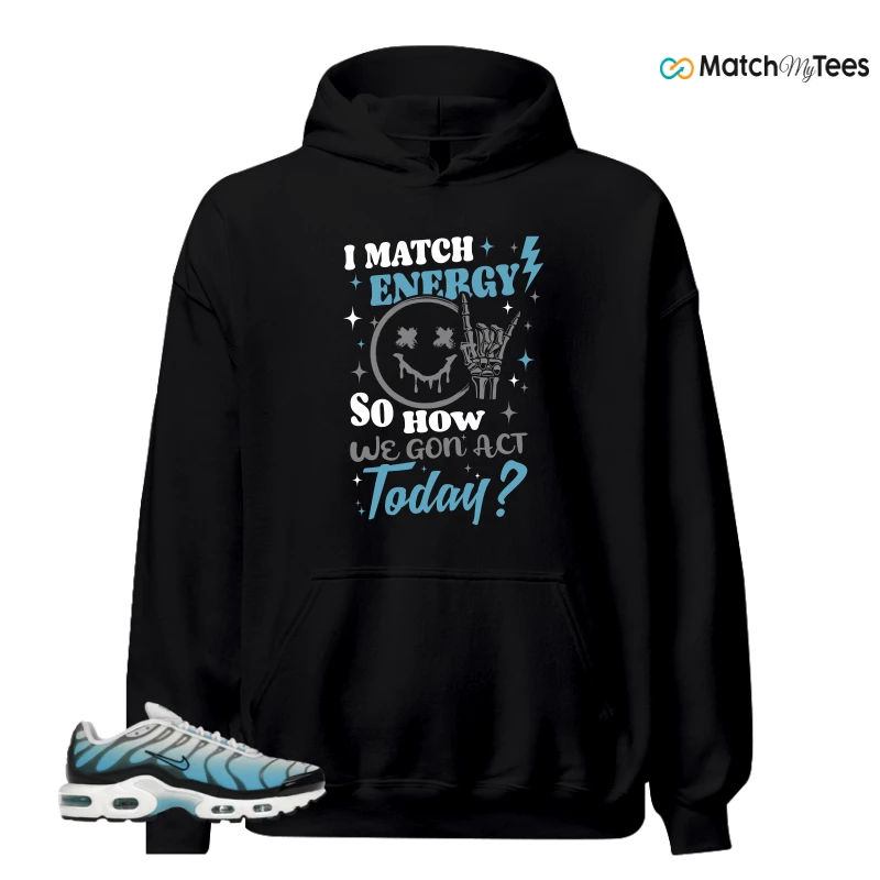 NIKE AIR MAX PLUS ICE (GS) SNEAKER Matching Tees hoodie
