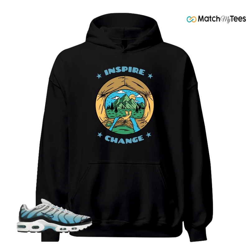 NIKE AIR MAX PLUS ICE (GS) SNEAKER Matching Tees hoodie