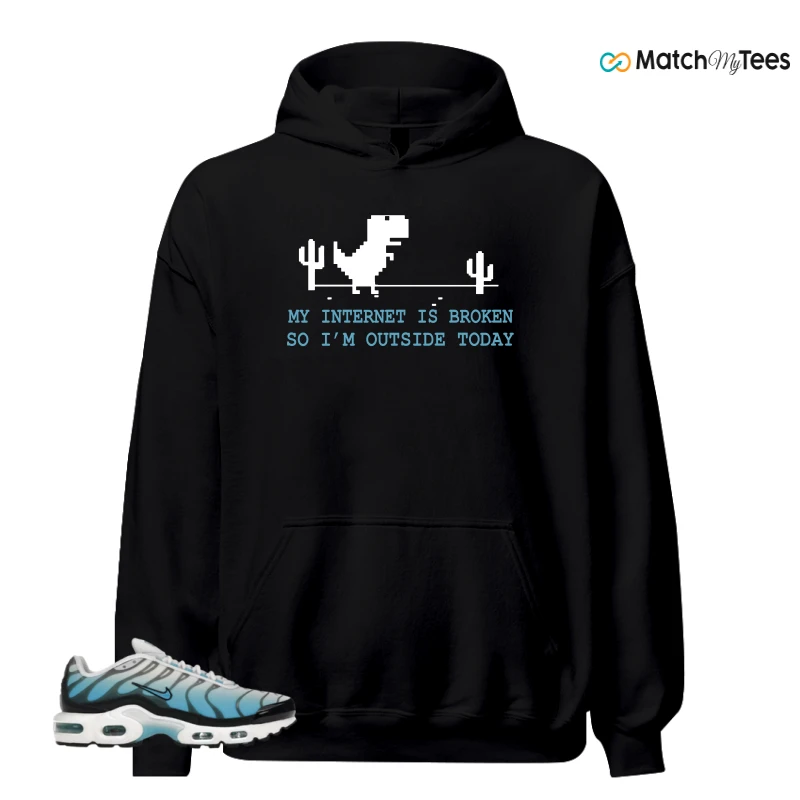 NIKE AIR MAX PLUS ICE (GS) SNEAKER Matching Tees hoodie