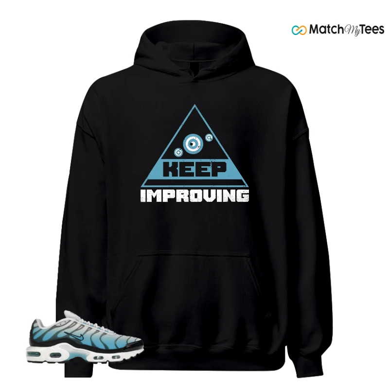 NIKE AIR MAX PLUS ICE (GS) SNEAKER Matching Tees hoodie