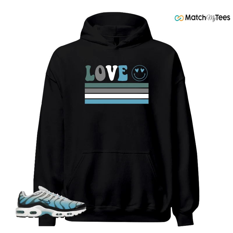 NIKE AIR MAX PLUS ICE (GS) SNEAKER Matching Tees hoodie