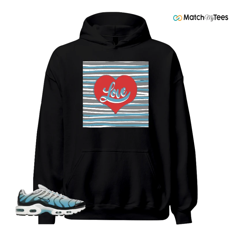 NIKE AIR MAX PLUS ICE (GS) SNEAKER Matching Tees hoodie