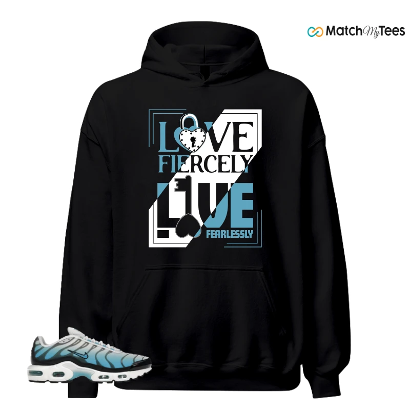 NIKE AIR MAX PLUS ICE (GS) SNEAKER Matching Tees hoodie
