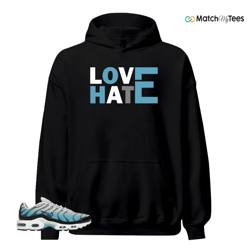 NIKE AIR MAX PLUS ICE (GS) SNEAKER Matching Tees hoodie