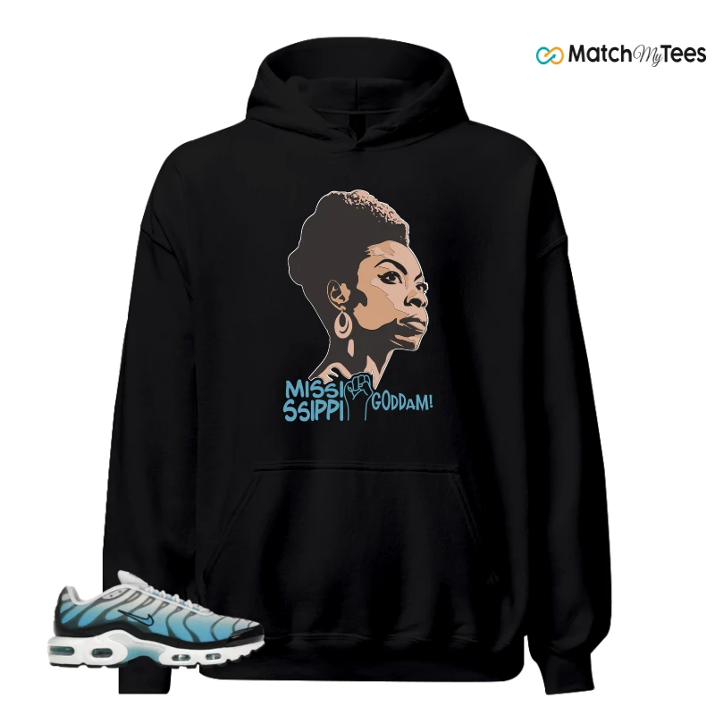 NIKE AIR MAX PLUS ICE (GS) SNEAKER Matching Tees hoodie