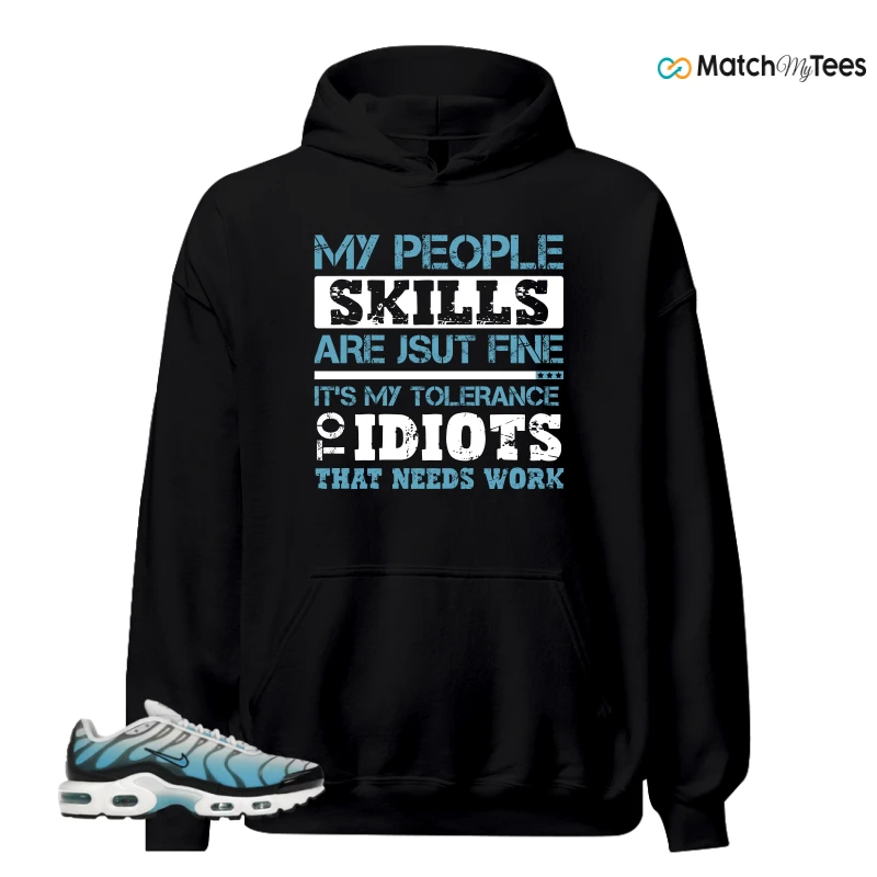 NIKE AIR MAX PLUS ICE (GS) SNEAKER Matching Tees hoodie
