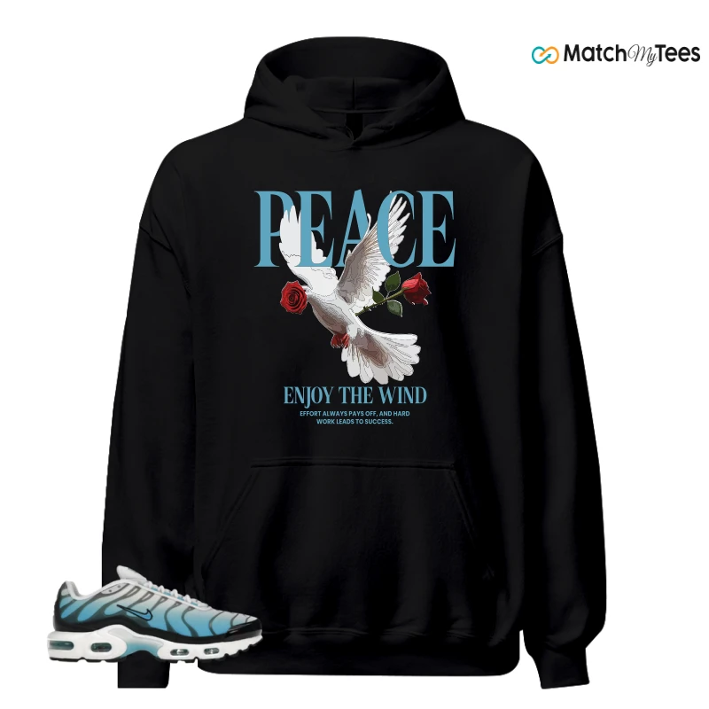 NIKE AIR MAX PLUS ICE (GS) SNEAKER Matching Tees hoodie
