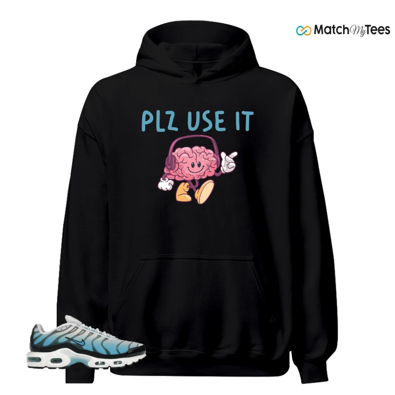 NIKE AIR MAX PLUS ICE (GS) SNEAKER Matching Tees hoodie