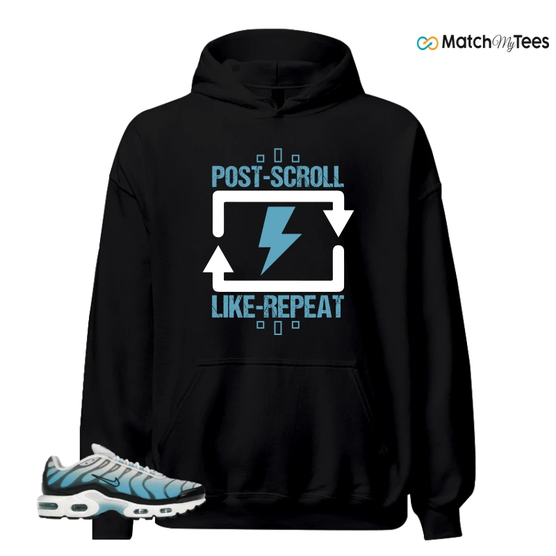 NIKE AIR MAX PLUS ICE (GS) SNEAKER Matching Tees hoodie