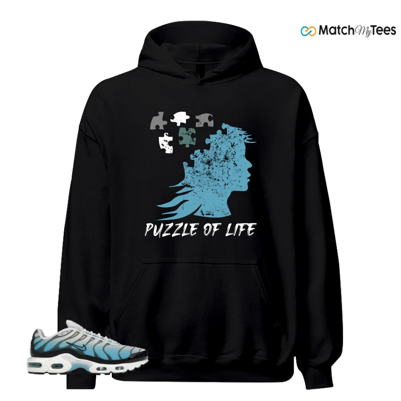 NIKE AIR MAX PLUS ICE (GS) SNEAKER Matching Tees hoodie