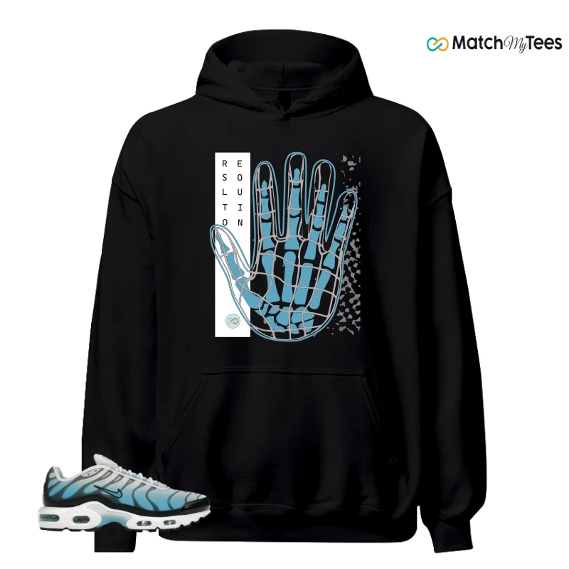 NIKE AIR MAX PLUS ICE (GS) SNEAKER Matching Tees hoodie