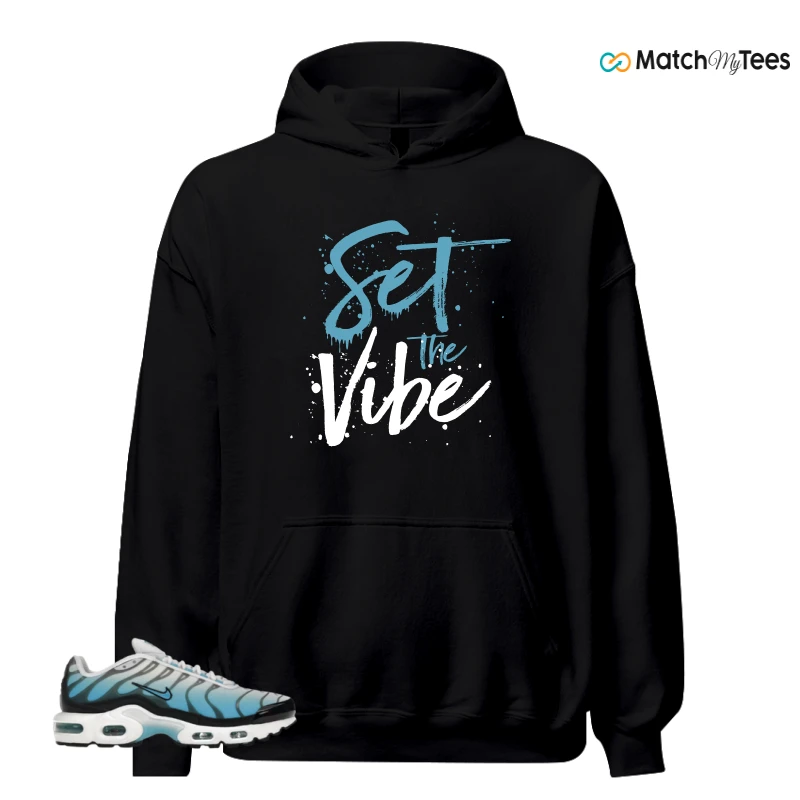 NIKE AIR MAX PLUS ICE (GS) SNEAKER Matching Tees hoodie