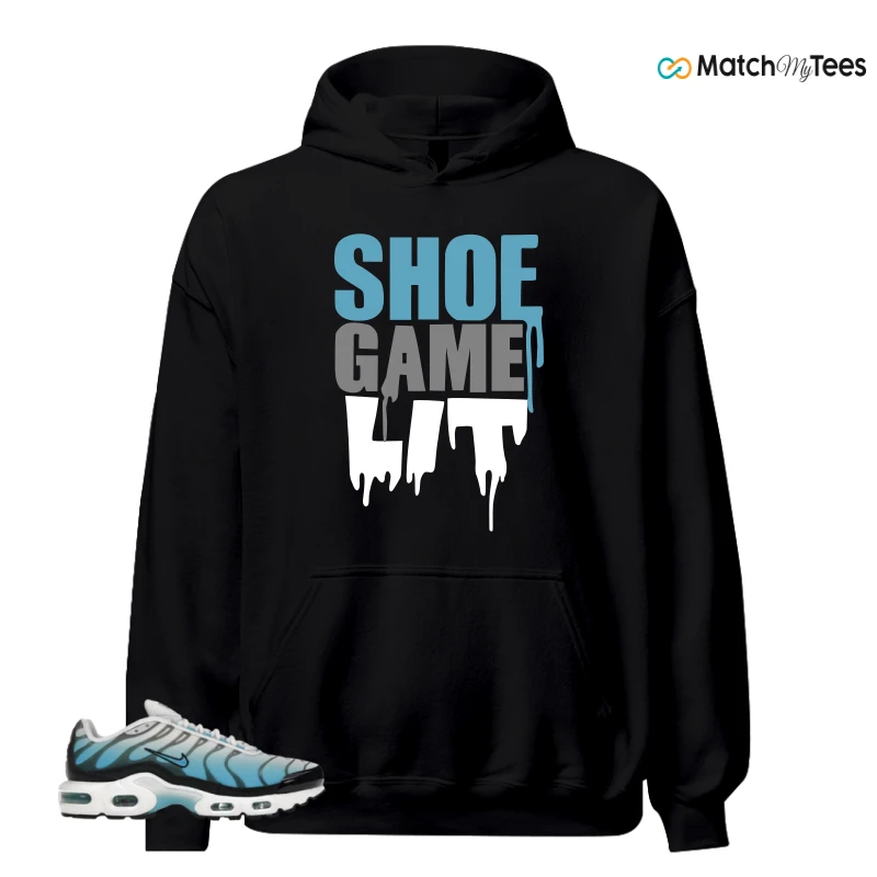 NIKE AIR MAX PLUS ICE (GS) SNEAKER Matching Tees hoodie