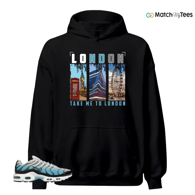 NIKE AIR MAX PLUS ICE (GS) SNEAKER Matching Tees hoodie
