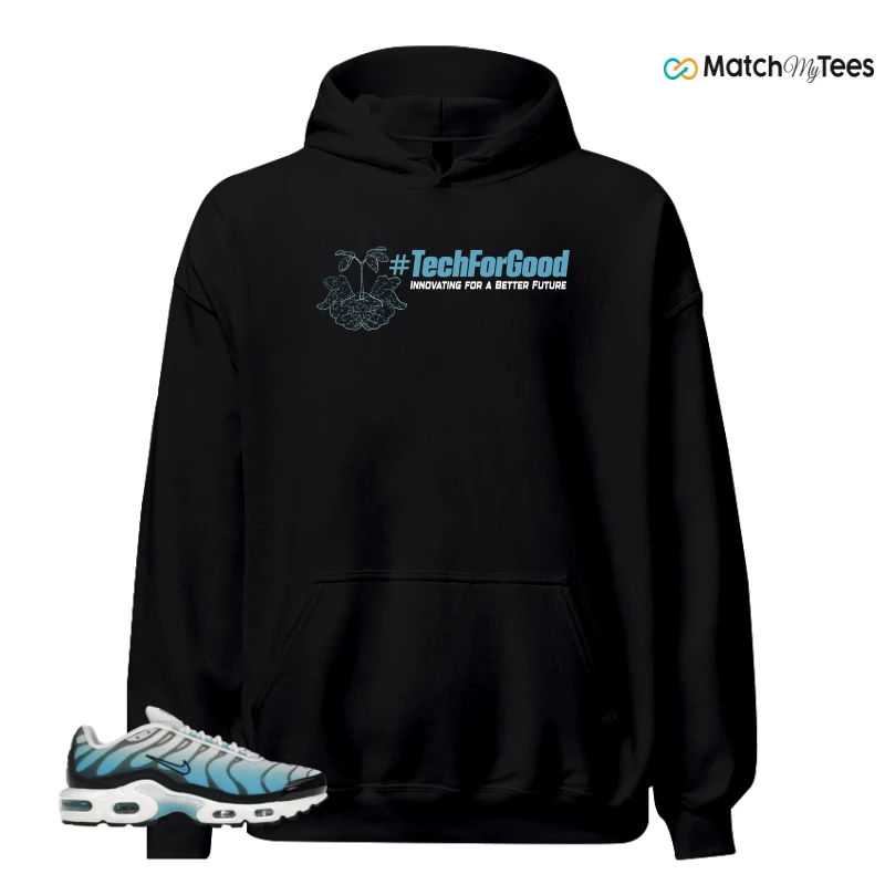 NIKE AIR MAX PLUS ICE (GS) SNEAKER Matching Tees hoodie