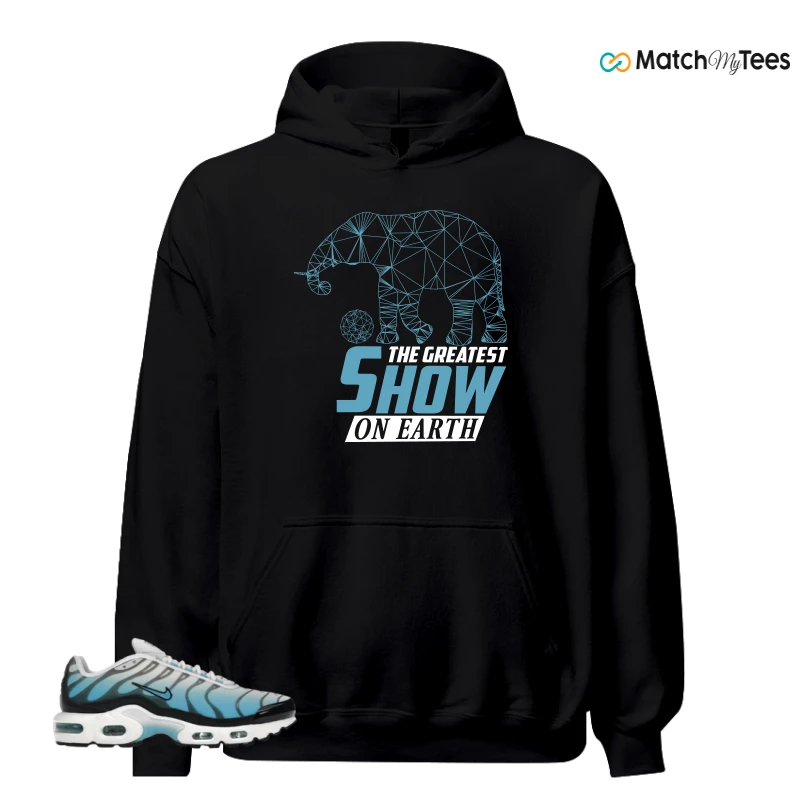 NIKE AIR MAX PLUS ICE (GS) SNEAKER Matching Tees hoodie
