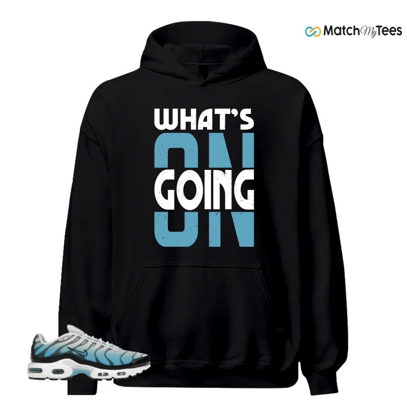NIKE AIR MAX PLUS ICE (GS) SNEAKER Matching Tees hoodie