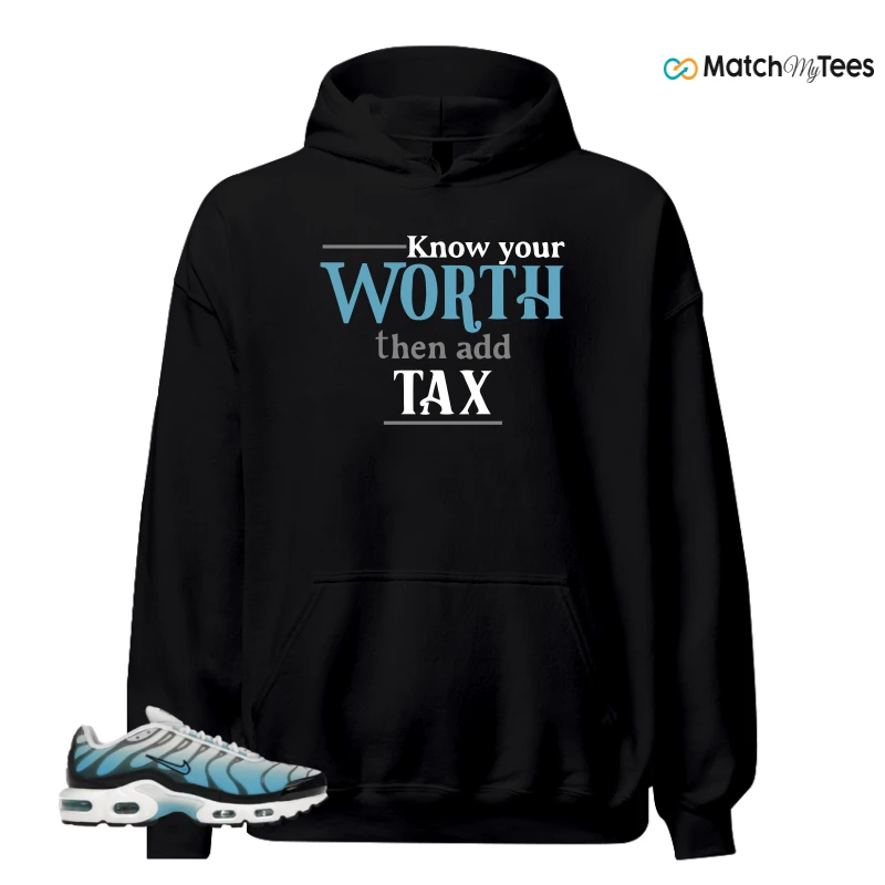 NIKE AIR MAX PLUS ICE (GS) SNEAKER Matching Tees hoodie