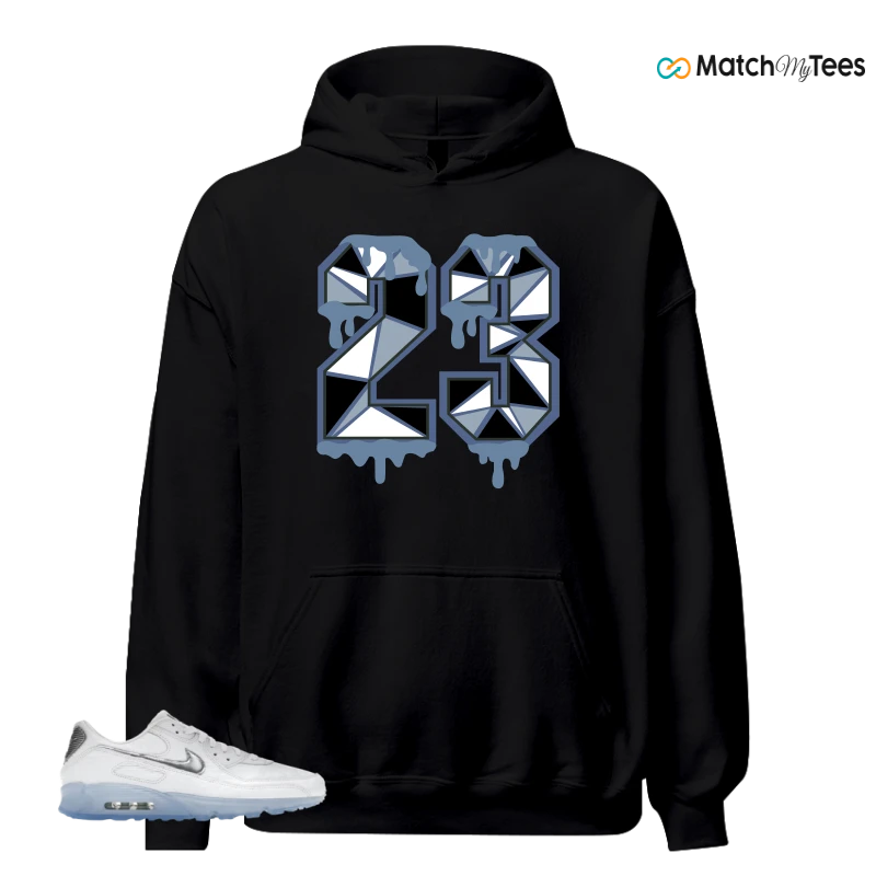 NIKE AIR MAX TERRASCAPE 90 WHITE BLUE TINT PURE PLATINUM SNEAKER Matching Tees hoodie