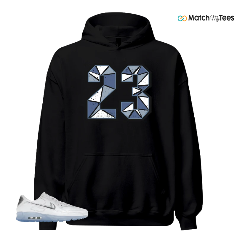 NIKE AIR MAX TERRASCAPE 90 WHITE BLUE TINT PURE PLATINUM SNEAKER Matching Tees hoodie