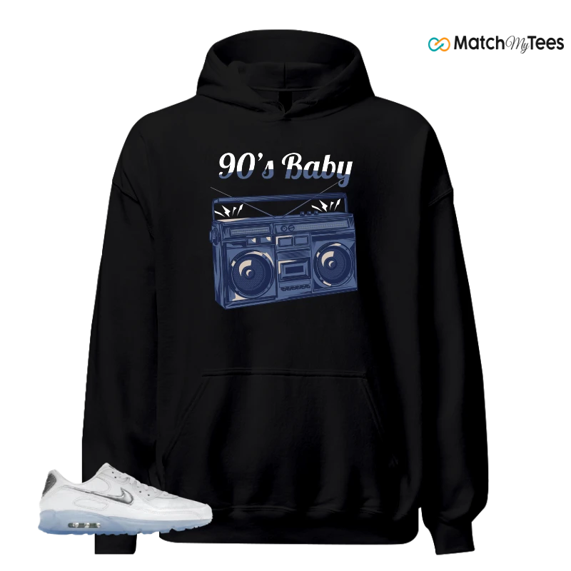 NIKE AIR MAX TERRASCAPE 90 WHITE BLUE TINT PURE PLATINUM SNEAKER Matching Tees hoodie