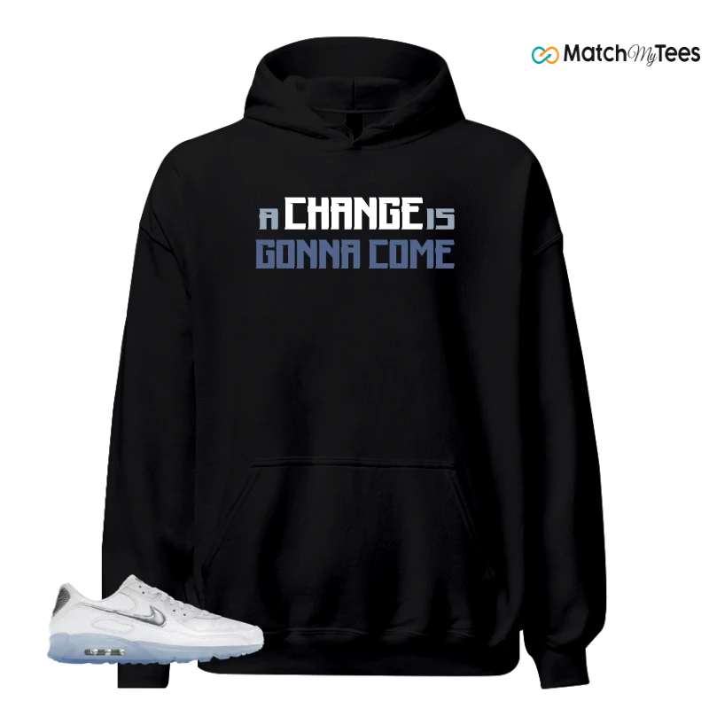 NIKE AIR MAX TERRASCAPE 90 WHITE BLUE TINT PURE PLATINUM SNEAKER Matching Tees hoodie