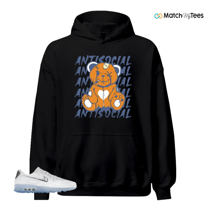 NIKE AIR MAX TERRASCAPE 90 WHITE BLUE TINT PURE PLATINUM SNEAKER Matching Tees hoodie