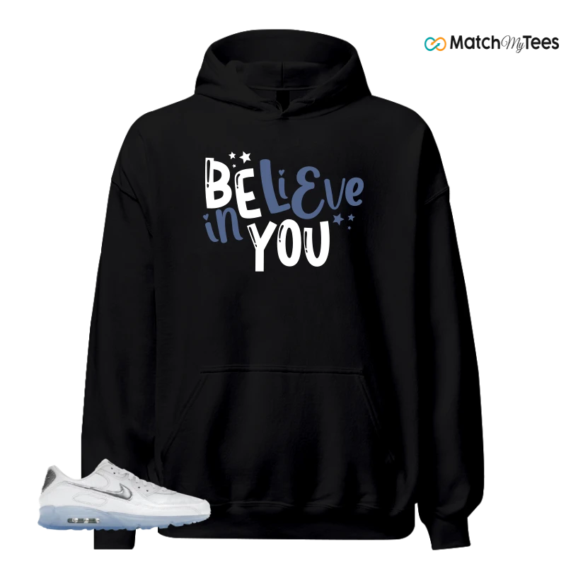 NIKE AIR MAX TERRASCAPE 90 WHITE BLUE TINT PURE PLATINUM SNEAKER Matching Tees hoodie