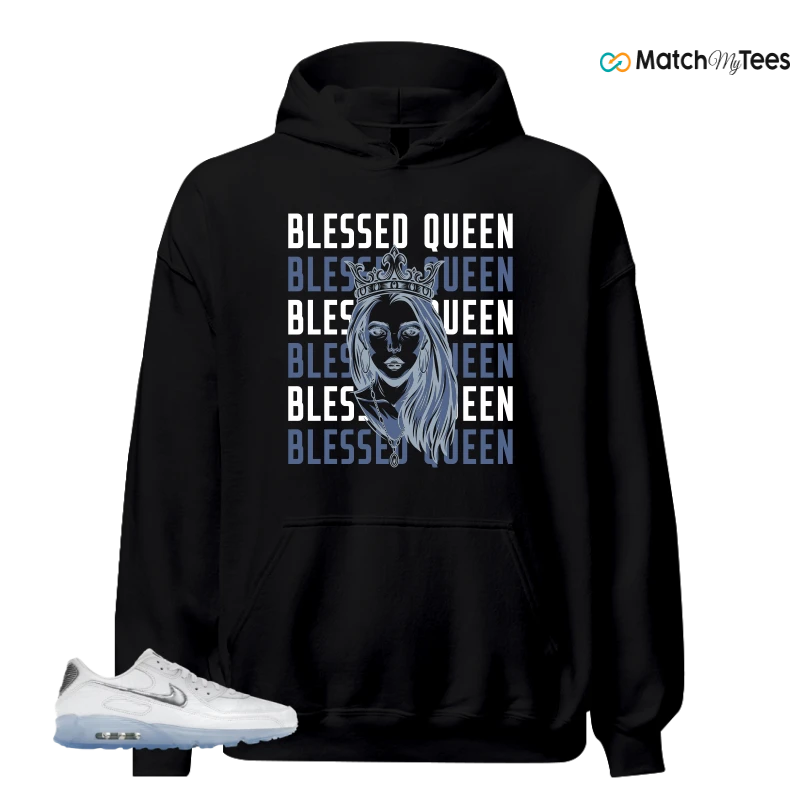 NIKE AIR MAX TERRASCAPE 90 WHITE BLUE TINT PURE PLATINUM SNEAKER Matching Tees hoodie